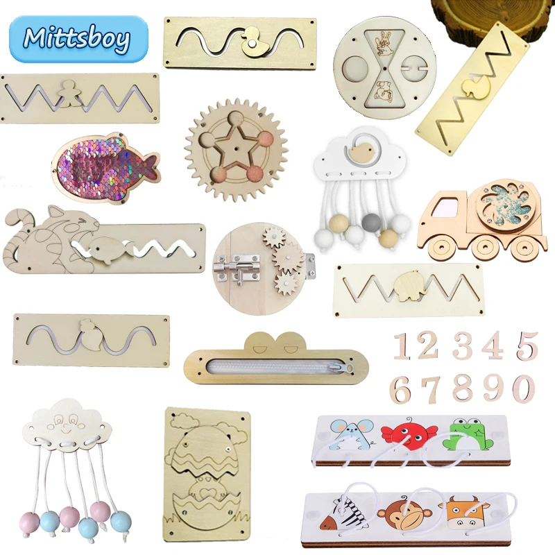 Woodworking Usa - DIY Druk Bord Montessori Educatief Speelgoed