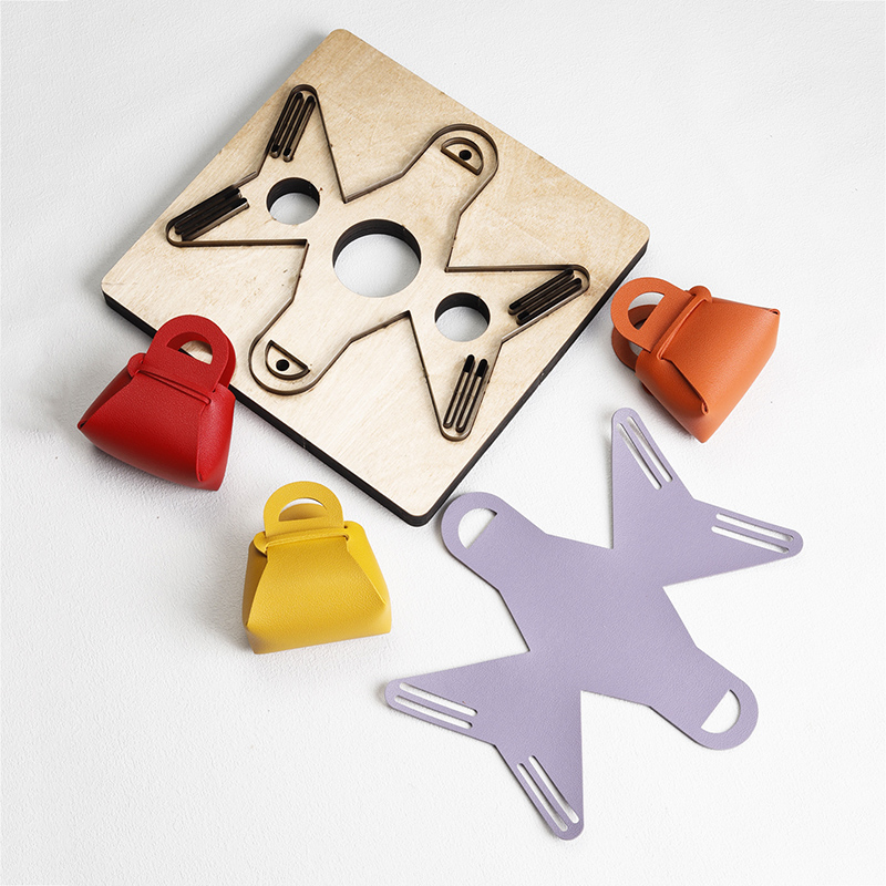 Woodworking Templates - Leer snijden gestanst lederen mini tas