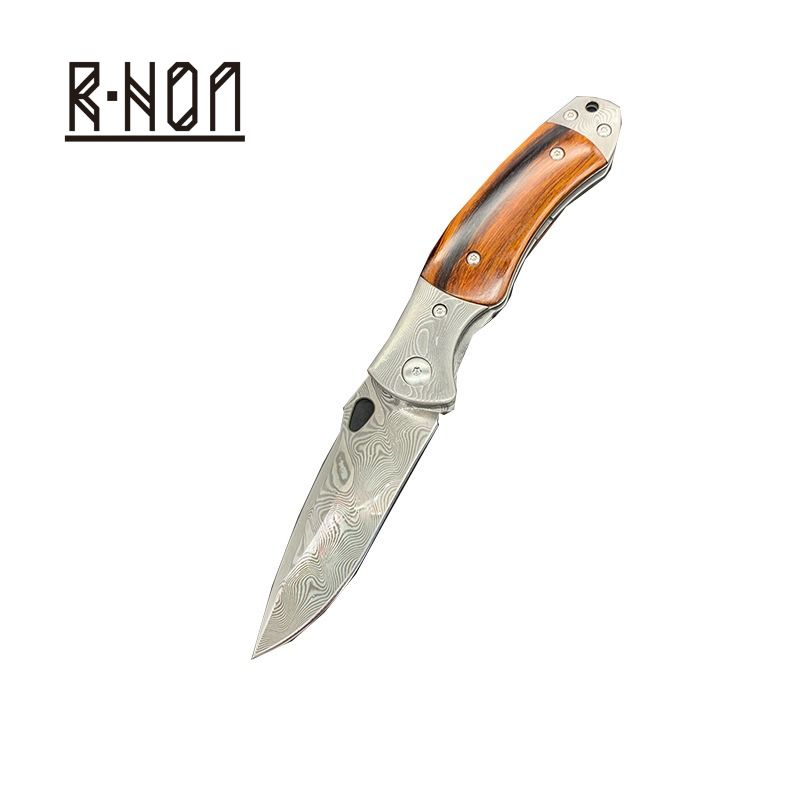 Woodworking Usa - RHON 3.14 inch Premium Damascus Staal