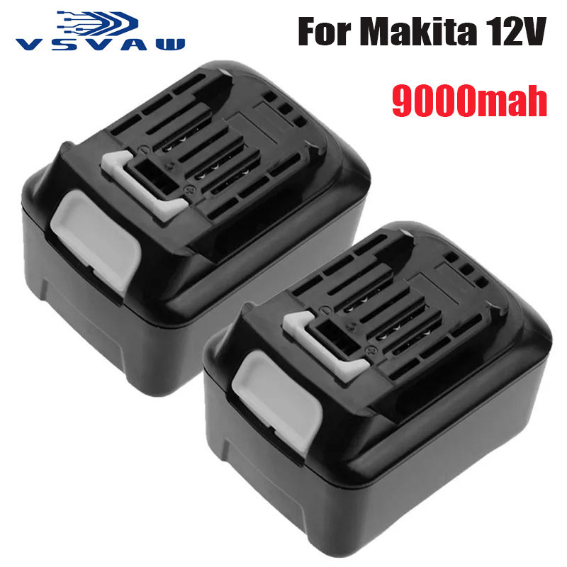 Makita Drill Hp1640 - Voor Makita 12V 9000Mah Li-Ion Batterij