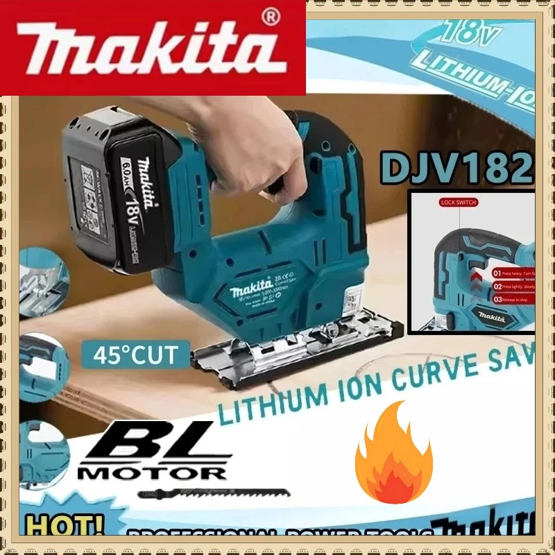 Makita DJV182 borstelloze elek - Woodworking Asmr recensie en prijs