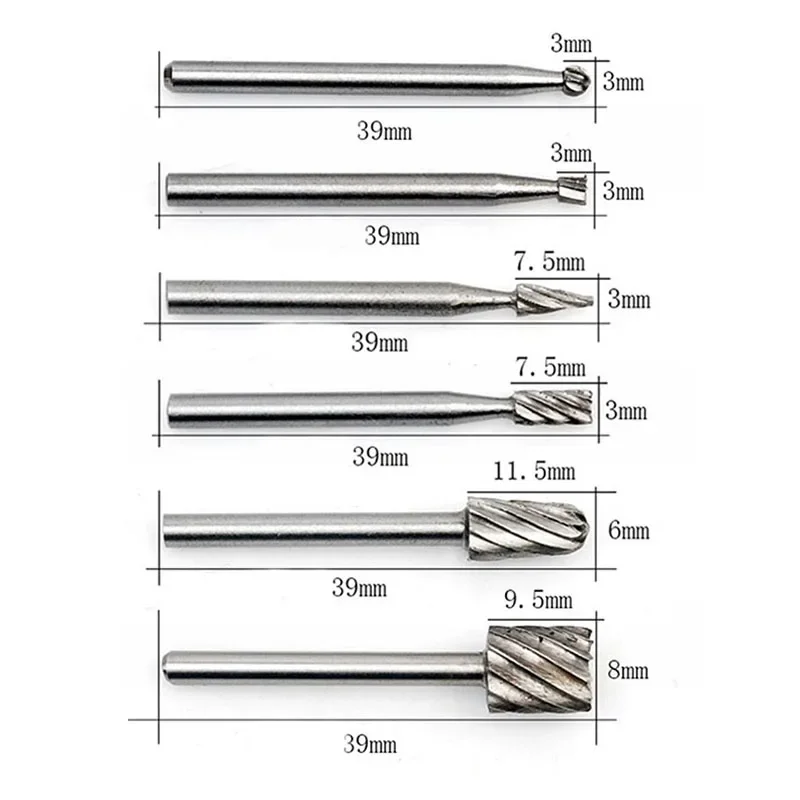 6 Stks/set Dremel Roterende Ge - Wood Chisel Set recensie en prijs