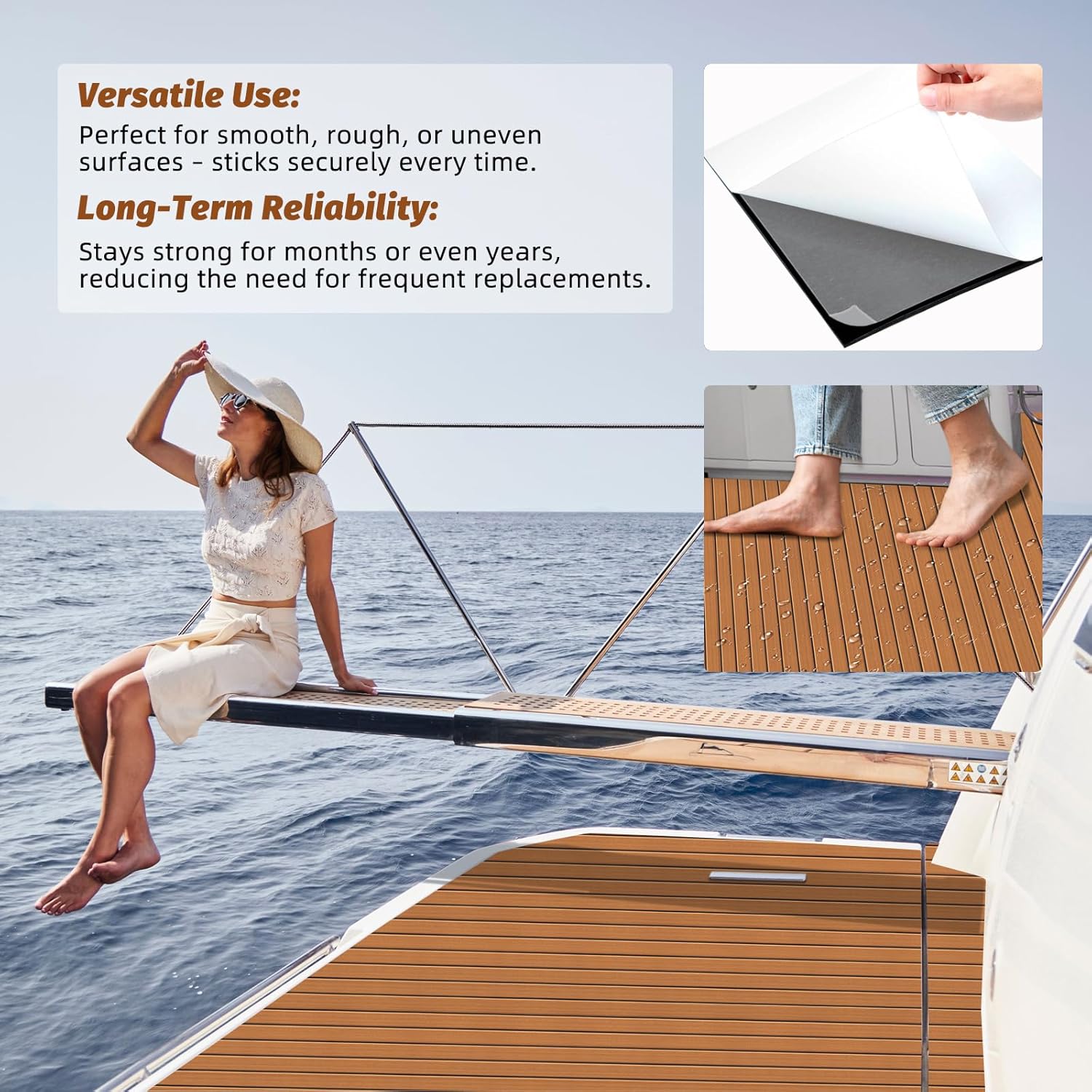 2400x45cm Marine EVA Foam Boot - Woodworking Glue recensie en prijs