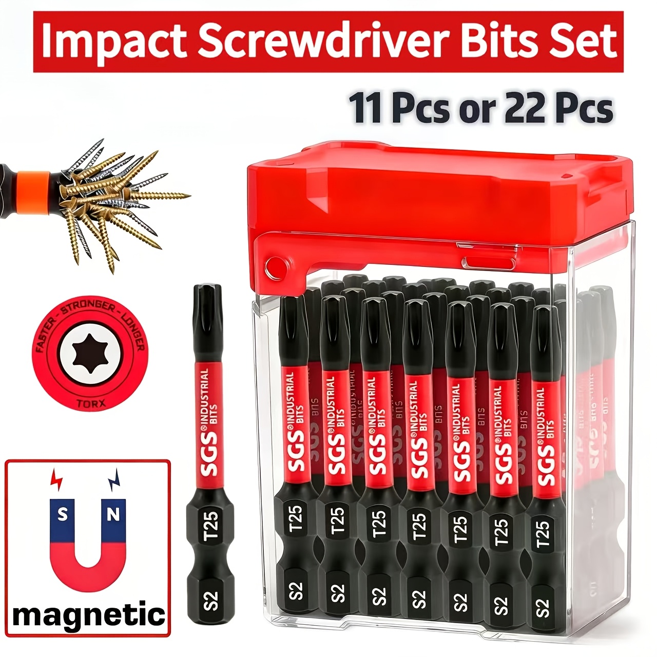 11/22-delige set magnetische T - Woodworking Asmr recensie en prijs