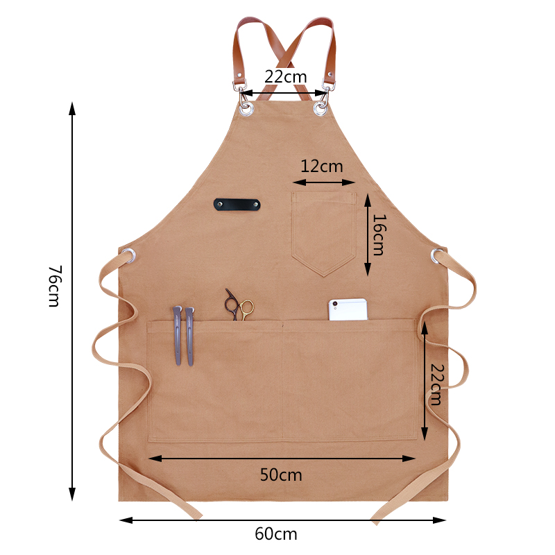 Duurzaam verdikt canvas schort - Woodworking Overalls recensie en prijs