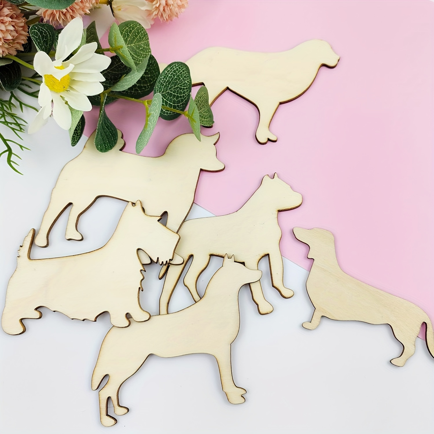 24 Pack Onafgewerkte Hond Hout - Woodworking Art recensie en prijs