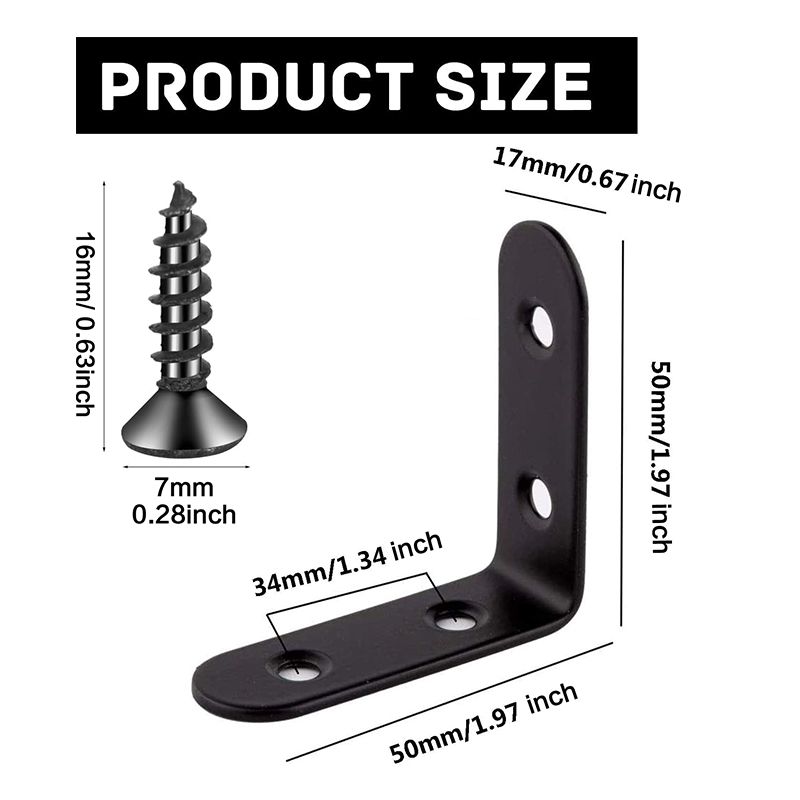 6-20 stuks L-beugel haakse hoe - Woodworking X Brace recensie en prijs