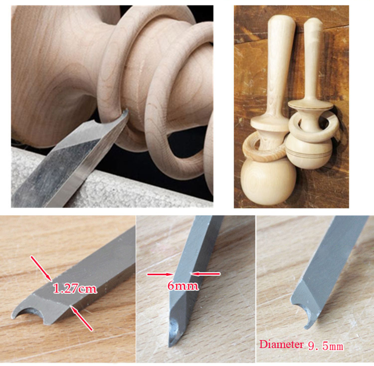 Draaibankbeitels voor houtbewe - Wood Chisel Set recensie en prijs