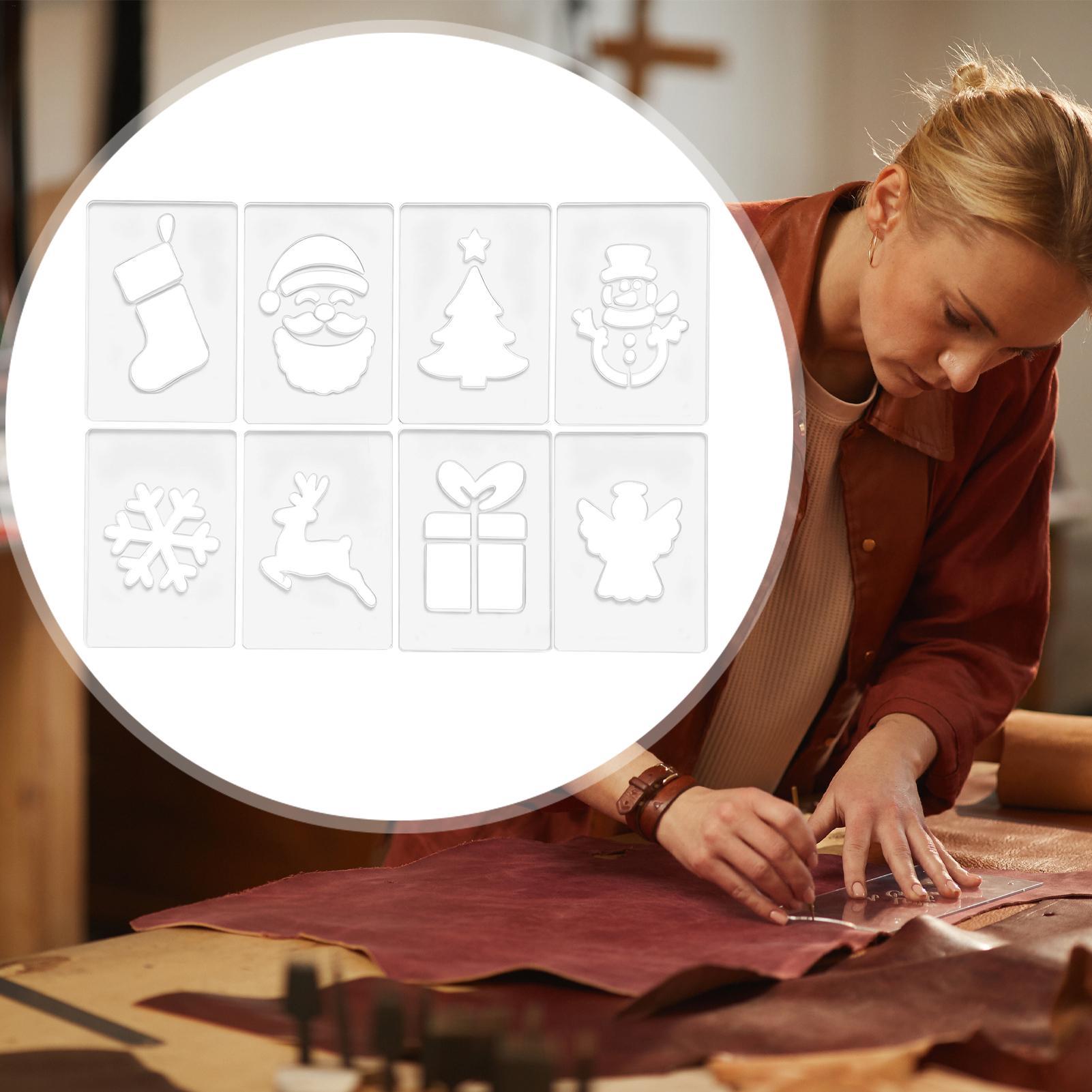 Kerst stencil draagbare houtbe - Woodworking Templates recensie en prijs