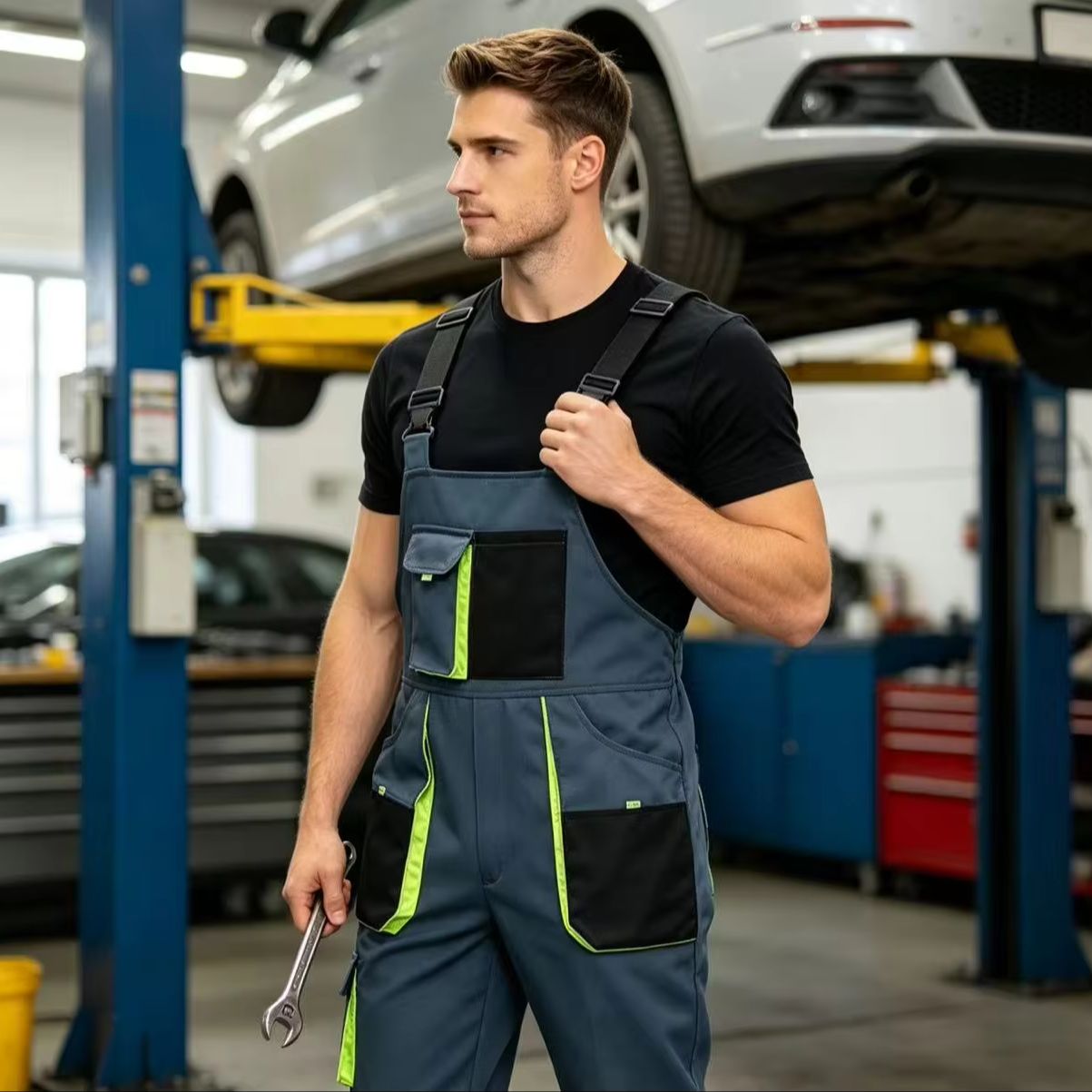 Werkpakken voor heren met vers - Woodworking Overalls recensie en prijs