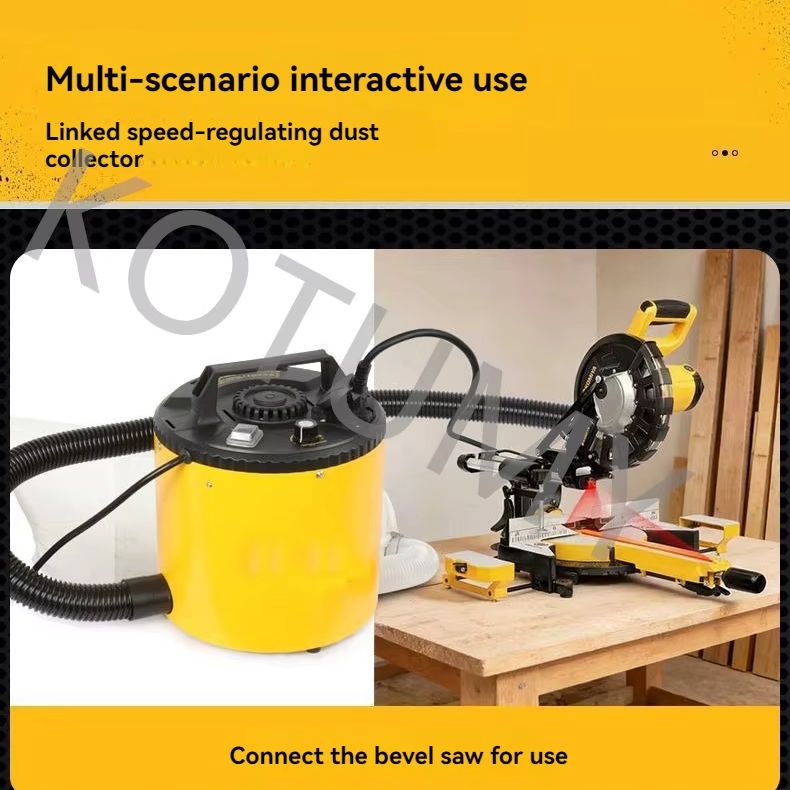 Industriële stofzuiger met dub - Vacuum Woodworking recensie en prijs