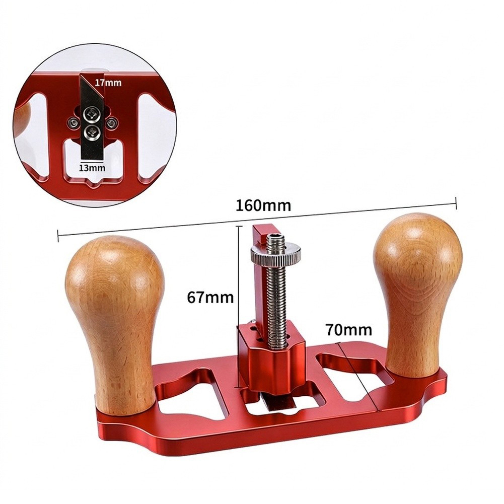 Houtbewerkingsfrees Aluminiuml - Router Plane Hand recensie en prijs
