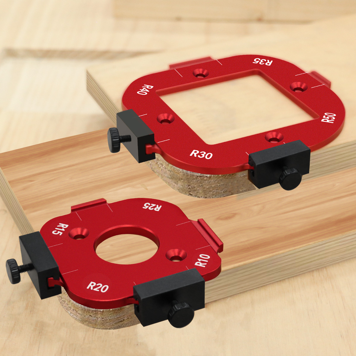 Aluminium Ronde Hoekradius Sja - Woodworking Templates recensie en prijs