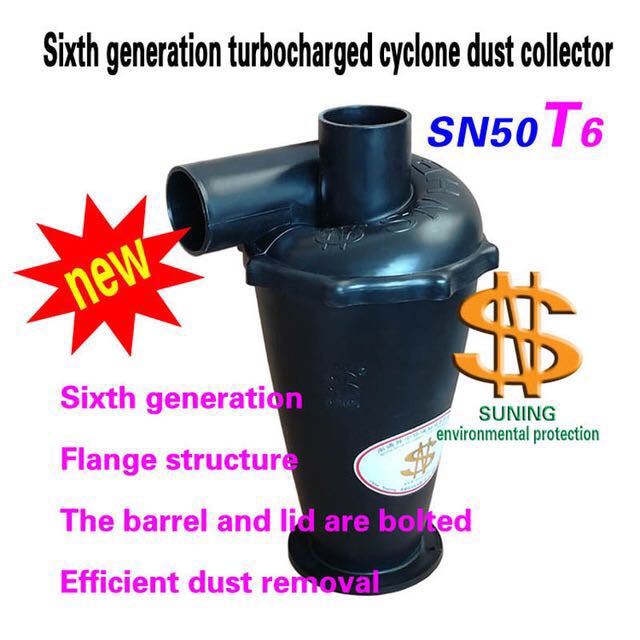 SN50T6 Industriële cycloonstof - Vacuum Woodworking recensie en prijs