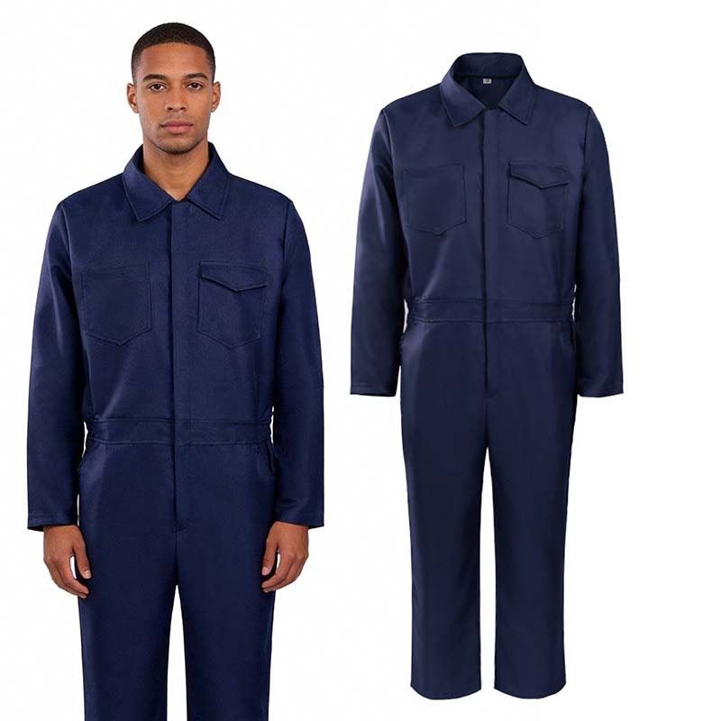 Heren marineblauwe volledige w - Woodworking Overalls recensie en prijs