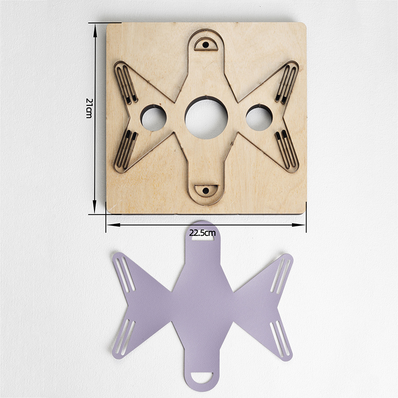 Leer snijden gestanst lederen  - Woodworking Templates recensie en prijs