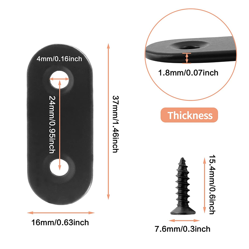 20/40 stuks rechte beugel, pla - Woodworking X Brace recensie en prijs